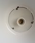 Hoge antieke industriële emaille hanglamp - HI22