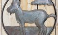 Wrought iron ornament ibex - OS49