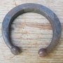 Wrought iron horseshoe / nose ring cow ornament - OS56