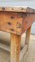 Geleefde industriele houten tafel