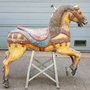 Antiek Kermis paard uit draaimolen