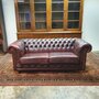 Chesterfield 2-zits Oxblood bankstel