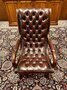 Winchester Chesterfield lounge chair Oxblood