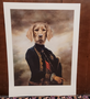 Poster van Hond in klederdracht #3