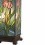 Vierkante Tiffany Art Nouveau tafellamp