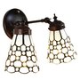 Dubbele Tiffany wandlamp