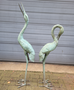 Koppel bronze kraanvogels