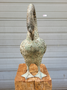 Antiek brons beeld van een Zwaan