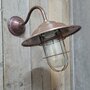 Nostalgische stallamp koper - WK1