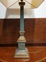 Antieke Empire bureaulamp brons