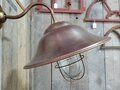 Old copper barn light - WK24