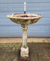 Antique French cast iron fountain