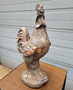 Large cast iron statue Rooster