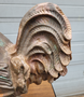 Large cast iron statue Rooster