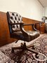 English President Chair Chesterfield Office Chair