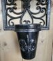 Cast iron double wall planter