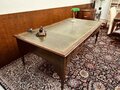 Large antique English desk writing table