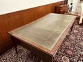 Grote antieke Engelse bureau schrijftafel 