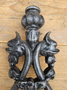 Cast iron dragon ornament