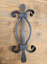 Classic wrought iron wall anchor