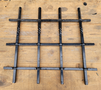 Classic wrought iron bars for a door or window