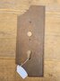 Antique Wrought iron lock plate for gate