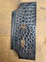 Nostalgic Wrought iron lock plate for gate