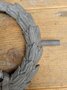 Classic cast iron wreath