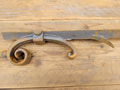 Antique cast iron wall anchors from Antwerp