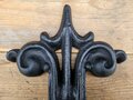Black cast iron wall anchor - GA3Z