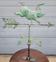 Copper weather vane with Pig