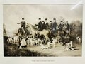 Painting of an English hunting scene ''The Beaufort Hunt''