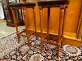 Classic English Chesterfield bar with bar stools