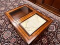 Classic Authentic Models coffee table with world map