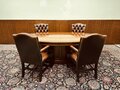 Art Deco Globe Wernicke Style Meeting Table