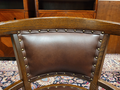 English Oak Chesterfield Office Chair