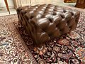 Engels Chesterfield Hocker Slipperbox