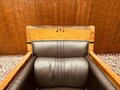 Klassieke Art Deco Fauteuil Zwart Laag