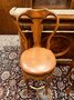 Classic Italian burlwood bar with bar stools