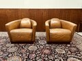 Vintage Aviator Armchair Sheep Leather