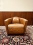 Vintage Aviator Armchair Sheep Leather