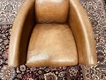 Vintage Aviator Fauteuil Schaapsleder