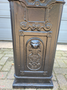 Old cast iron freestanding mailbox