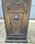 Old cast iron freestanding mailbox