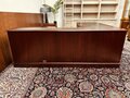 Classic English Chesterfield Corner Desk Set with Desk Chair