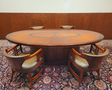 Art Deco Globe Wernicke Meeting Table