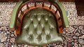 Engelse Chesterfield Captain Chair