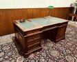 Engels Klassiek Mahonie Bureau Parterdesk