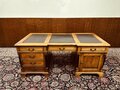 Klassiek Engels Empire Chesterfield Bureau Partnerdesk