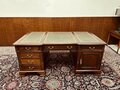 Engels Klassiek Mahonie Bureau Parterdesk